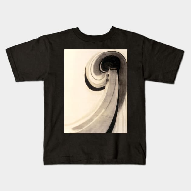 High Resolution Early Abstraction by Georgia O'Keeffe Kids T-Shirt by tiokvadrat